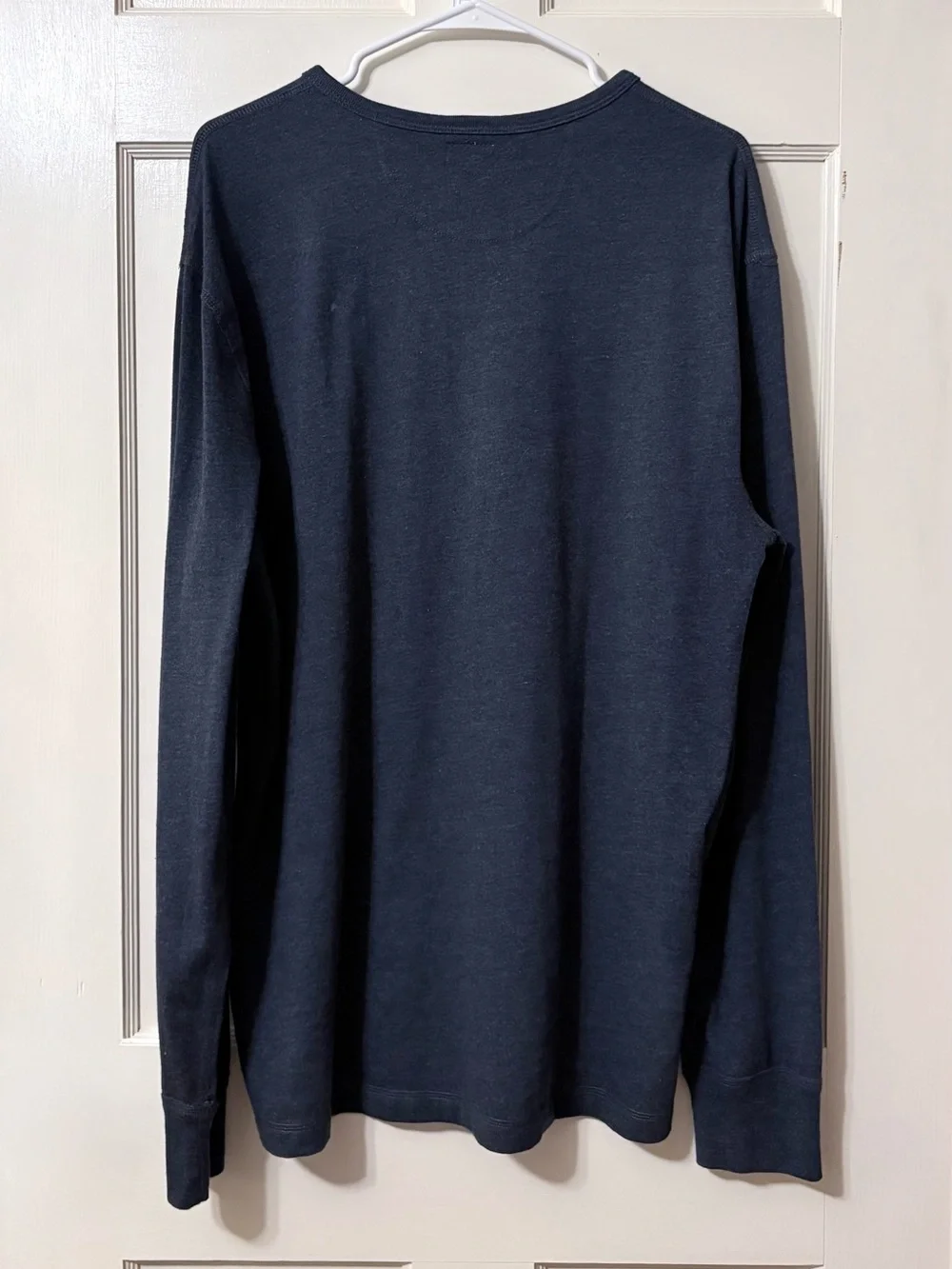 J.Crew Men’s Dark Navy Long-Sleeve Henley